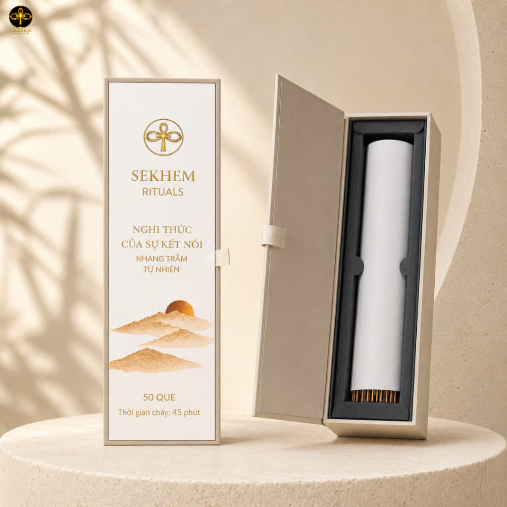 Nhang Trầm Tự Nhiên Que 20cm
